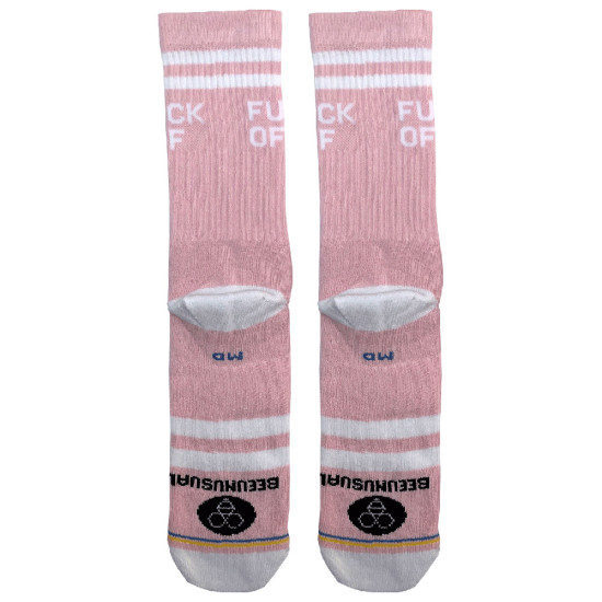 Bee Unusual Κάλτσες Fuck Off 2 Socks Pink